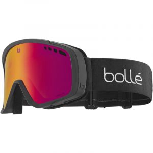 Bollé Masques de ski MAMMOTH Black Matte - Adulte - Volt Ruby Cat 2 cat 2 Cat. 2