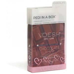 Voesh Pedi In A Box 4 Step - Chocolate Love Cofanetto Trattamento Piedi 104.0 ml