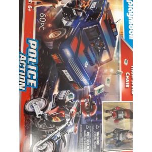 Playmobil POLICE ACTION 70464 COURSE POURSUITE A HAUTE VITESSE