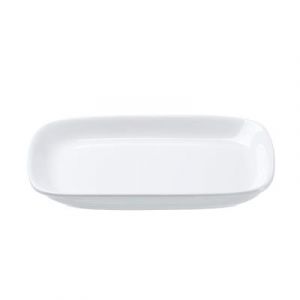 Ritzenhoff & Breker Lot de 12 Bol à sauce GUSTO triangulaire, blanc