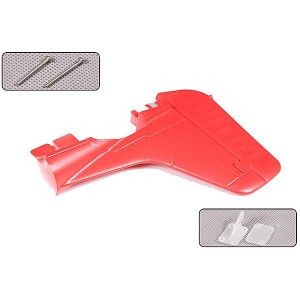 FMS 1700Mm P51 Rudder - Rouge Tail