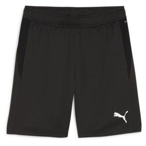 Puma TeamGOAL Training Short, Short en Maille Adultes Unisexes Black White-Flat Dark Gray, 658643