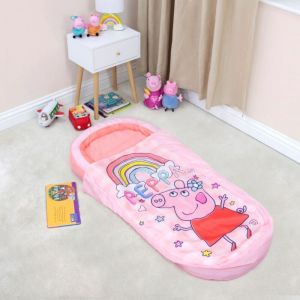 Character World Matelas d'appoint ReadyBed gonflable 2-en-1 Peppa Pig (18 mois &agrave; 3 ans)