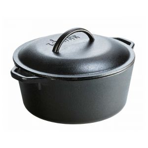 Lodge Cast Iron - Cocotte en fonte, tous feux dont four et induction