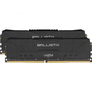 Image de Crucial Ballistix Noir - 2 x 16 Go (32 Go) - DDR4 2666 MHz - CL16