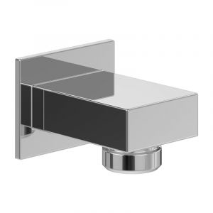 Villeroy & Boch Coude de raccordement mural Universal Showers rectangle Chrome - Chromé