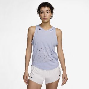 Nike Debardeur dri fit adv aeroswift gris bleu femme