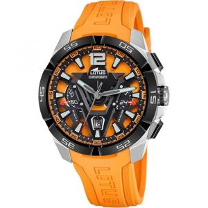 Lotus Montre - 18944/3 - Acier inoxydable - Bracelet en caoutchouc - Étanchéité 10 ATM