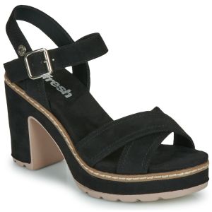 Refresh Pour femme. Sandales 171560 noir -Hauteur du talon 8cm