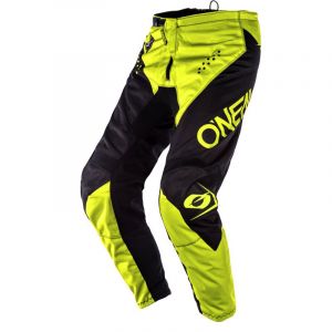 O'neal Pantalon cross Element Factor gris/bleu/jaune fluo - 42