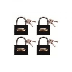 Image de BGS Kraftmann 85164 Lot De 4 Cadenas À Fermeture Identique 35 Mm