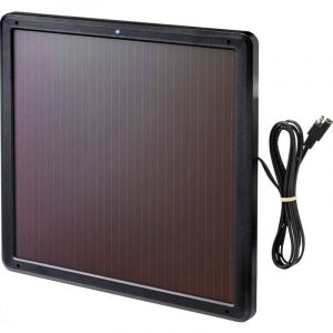 Renkforce RF-4778668 Protection solaire pour batterie avec cellule solaire amorphe 18 v