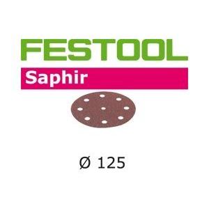 Festool StickFix Saphir 125 mm - Boîte de 25 disques abrasifs