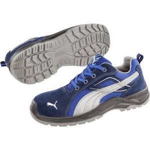 Image de Puma Safety Chaussures basses de sécurité S1P Taille: 40 Omni Blue Low SRC 643610-40 coloris bleu, argent 1 paire