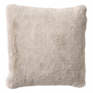 Dutch Decor ZAYA - Coussin imitation fourrure Pumice Stone 45x45 cm