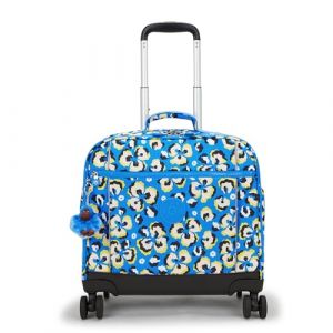 Kipling Cartable à roulettes New Storia 41 CM - Haut de gamme Leopard Floral