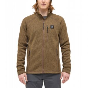 Haglöfs Risberg Jacket Men - Polaire homme Teak Brown XL