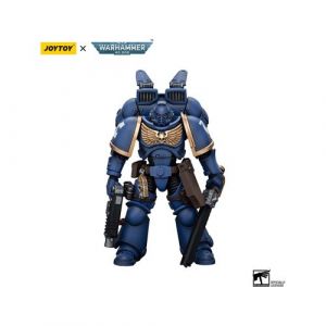 Image de Joy Toy Warhammer 40k - Figurine 1/18 Ultramarines Jump Pack Intercessors Intercessor 2 12 cm (CN)