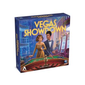Renegade Game Studios Vegas Showdown, Jeu de Plateau d&rsquo;ench&egrave;res et de strat&eacute;gie, 3&ndash;5 Joueurs, 75 Minutes, &Acirc;ge 14+