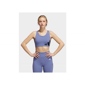 Adidas Brassière Ultimate High-Support Logo Violet - Violet - Taille X-Small