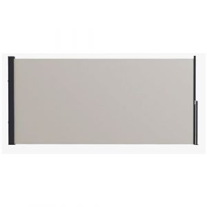 Outsunny Store latéral brise-vue paravent rétractable dim. 3L x 1,40H m gris