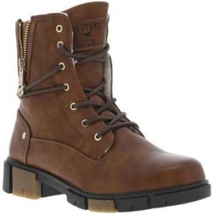 Mustang Femme 1443-602 Bottines à Lacets, Marron, 36 EU