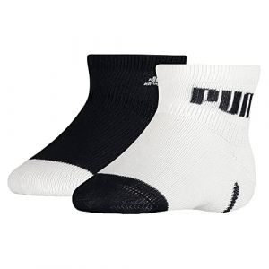 Image de Puma Classic Chaussettes, Bleu Marine/Blanc, 27/30 (Lot de 2) B&eacute;b&eacute;