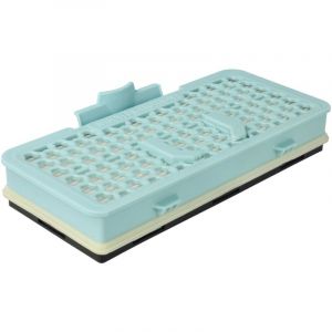 Vhbw Filtre compatible avec LG VK81101HF, VK80xx, VK80101HFR, VK80103HFX, VK80101CVX, VK80201CUNX, VK80102HX aspirateur - filtre HEPA gris