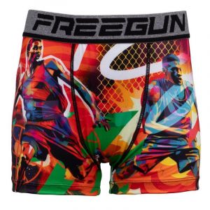 Freegun Boxer Coloré Imprimé Basketteurs Homme