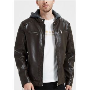 Image de Kebello Doudounes Blouson Homme Marron H