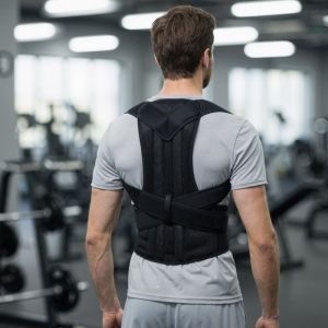 Correcteur de posture dos & &eacute;paules &ndash; maintien dorsal r&eacute;glable, taille l-xl