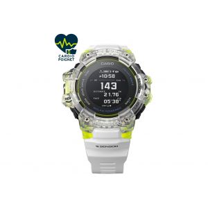 Casio G-SQUAD HR GBD-H1000-7A9ER Cardio-Gps Blanc - Taille TU
