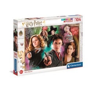 Image de Clementoni Harry Potter-104 pièces-Puzzle Enfant-fabriqué en Italie, 6 Ans et Plus, 25712