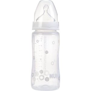 Image de Nuk Biberon First Choice incassable 300 ml avec t&eacute;tine en silicone T1 M