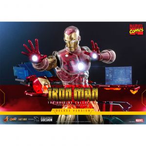 Hot Toys Marvel Iron Man Figurine Échelle 1:6 Deluxe The Origins Collection