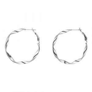 Purelei - Creolen Ke Kai mit Klappverschluss 1 ct Damen (30.59 € / 1 ct)