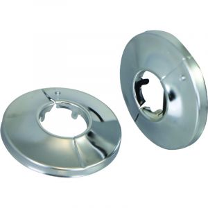 Presto Rosace articulée pour robinetterie sanitaire - Diamètre extérieur : 60 mm - Diamètre intérieur 21 mm - 70333