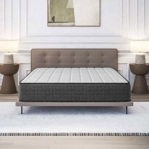 Cosmos Matelas equinox 140x190 cm-Mémoire de Forme-Mousse hr 35 kg-Latex-Confort mi-ferme-Réversible-24 cm