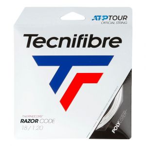 Tecnifibre Razor Code 12 M 1.30 mm White - White - Taille 1.30 mm