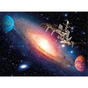 Image de Clementoni Puzzle Station Spatiale Internationale - 500 Pieces Collection Espace - Univers - Planete