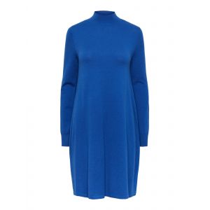 Pieces Robe Manches Longues Jalina Bleu - Bleu - S - Femme - Robes - Boutique Seven's