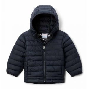 Columbia Doudounes enfants Powder Lite II Hooded Jacket Noir - Taille 8 ans,10 ans,12 ans,14 ans,6 ans,4 ans