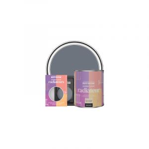 Rust-oleum Peinture Grise Résistante à la chaleur pour Radiateur, Finition Brillante - Gris Marine 750ml