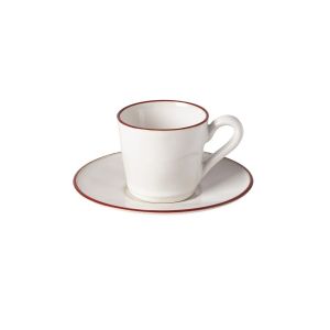 Tasse &agrave; th&eacute; et soucoupe Costa Nova Beja (x6)