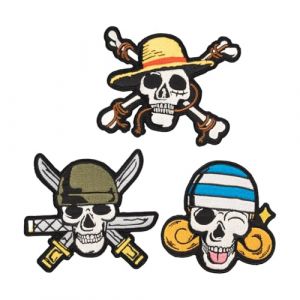 Image de Grupo erik One Piece - Set Of 3 - Patch