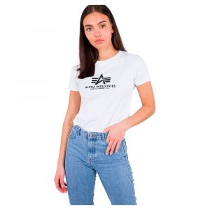 Alpha industries T-shirt &agrave; Manches Courtes Basic XL White