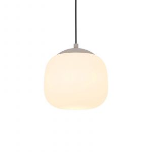 Eglo Suspension Cominio taupe/sable, &agrave; 1 lampe
