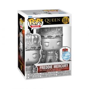 Image de Funko Figurine Pop Rocks Freddie Mercury King with pin