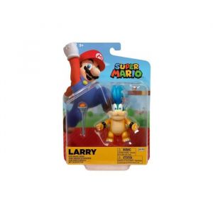 Jakks Pacific Figurine Super Mario : Larry avec sa Baguette Magique 10 cm - Figurine articule Collection - Enfant
