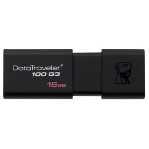 Image de Kingston DT100G3/16GB - Clé USB 3.0 DataTraveler 100 G3 16 Go